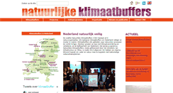 Desktop Screenshot of klimaatbuffers.nl